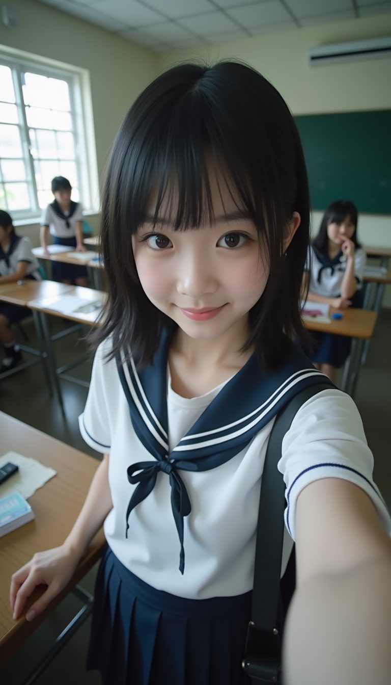 謎の自撮り　#謎の自撮り　#ai美少女　