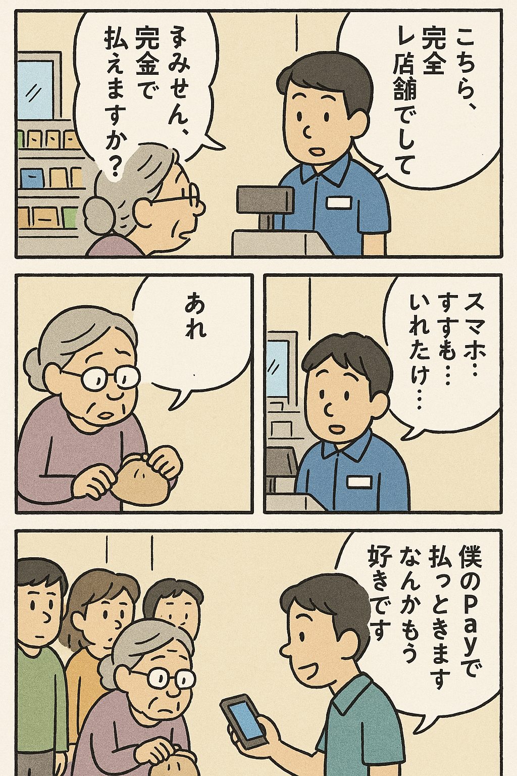 謎の漫画　#謎の漫画　#4コマ漫画　　
