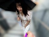 花芽ありすちゃんとリモバイ散歩！街中で絶頂恥○プレイ！